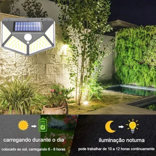 EcoBrilho Noturno - Lâmpada LED Solar