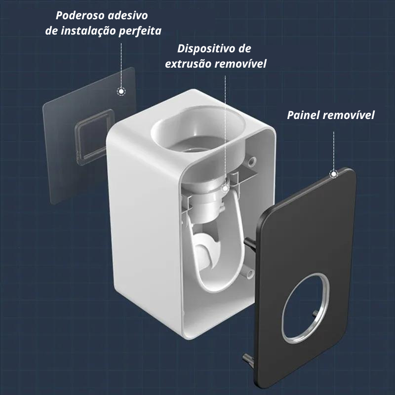 DentaPro AutoSet - Dispensador automático de creme dental